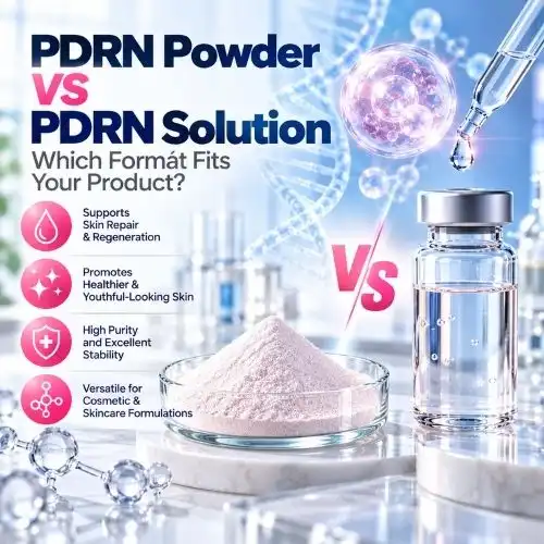 PDRN Powder VS PDRN Solution: Which Format Fits Your Product?